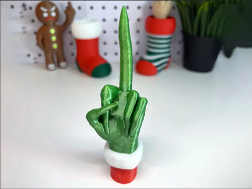Figura - Grinch Dedo De Al Medio - Foto 2