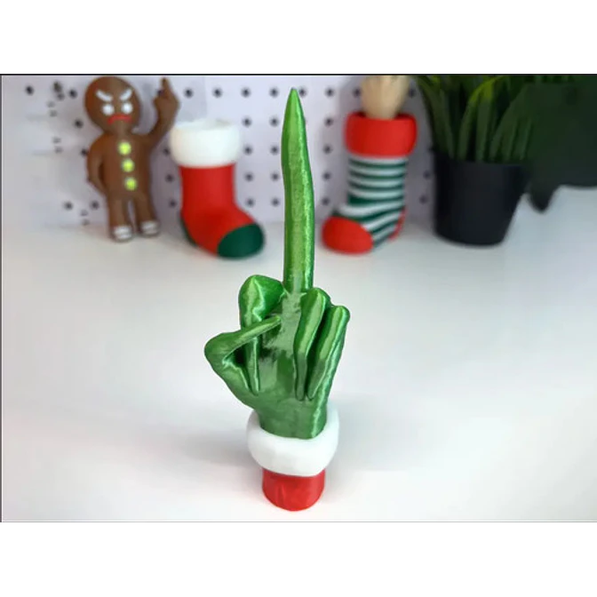 Figura - Grinch Dedo De Al Medio 2