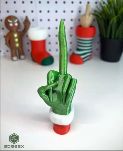 Figura - Grinch Dedo De Al Medio - Foto 3