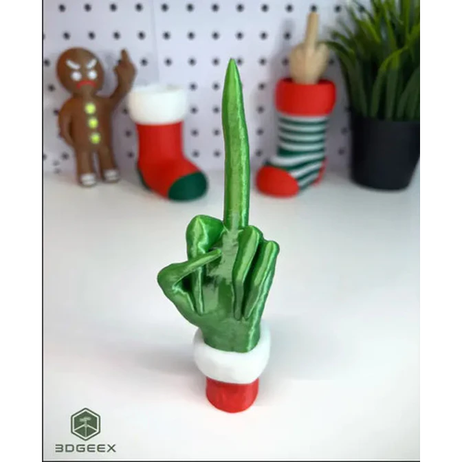 Figura - Grinch Dedo De Al Medio 3
