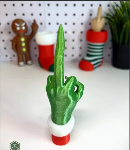 Figura - Grinch Dedo De Al Medio - Foto 4