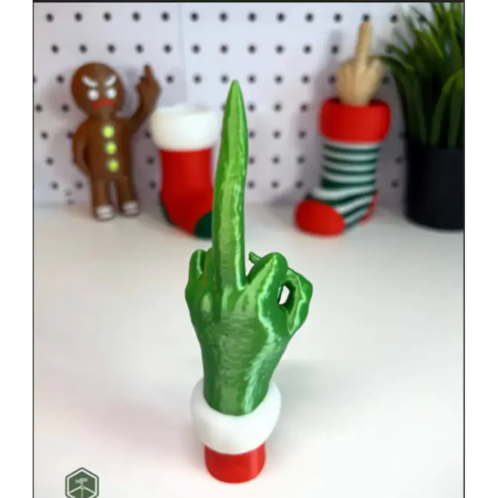 Figura - Grinch Dedo De Al Medio 4