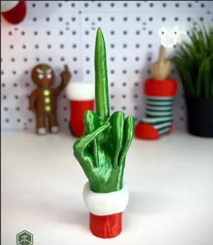 Figura - Grinch Dedo De Al Medio - Foto 5