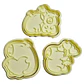 Cortador De Galletas -  Capibara Enamorado (pack 3) - Miniatura 1
