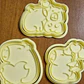 Cortador De Galletas -  Capibara Enamorado (pack 3) - Miniatura 3