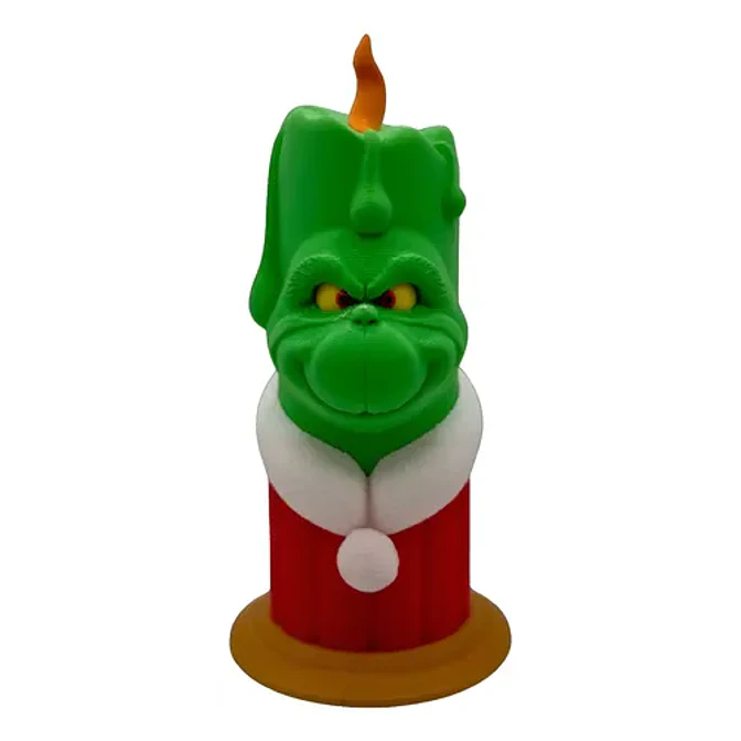 Figura - Vela Del Grinch 1
