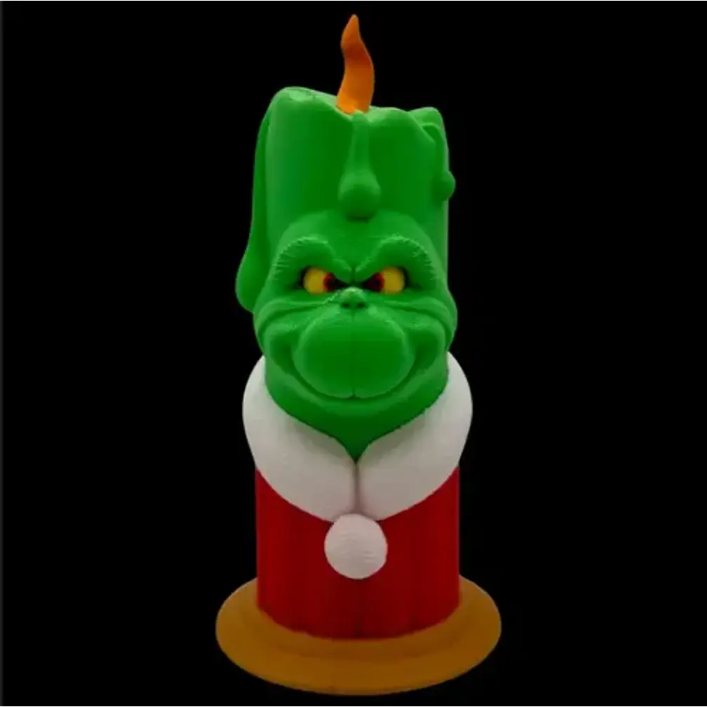 Figura - Vela Del Grinch 2