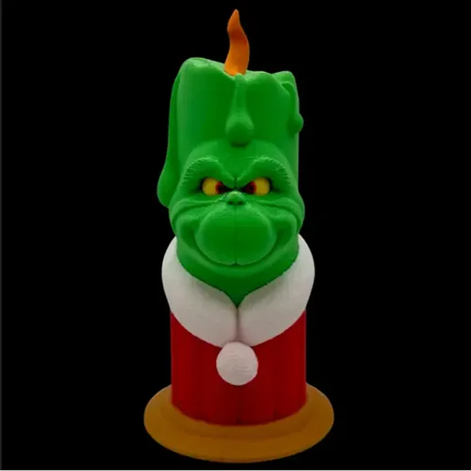 Figura - Vela Del Grinch 2