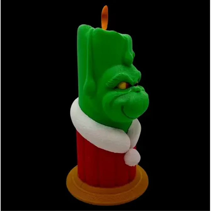 Figura - Vela Del Grinch 3