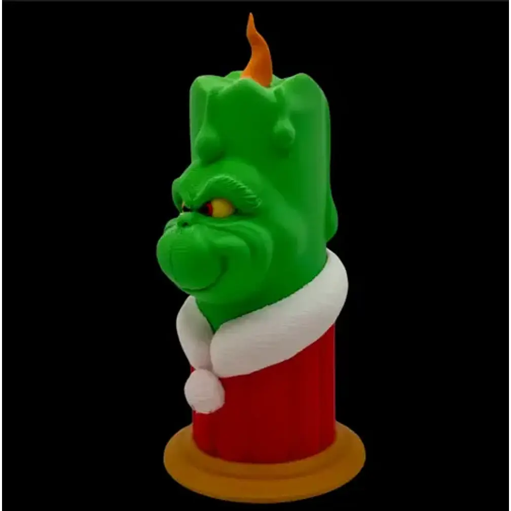 Figura - Vela Del Grinch 4