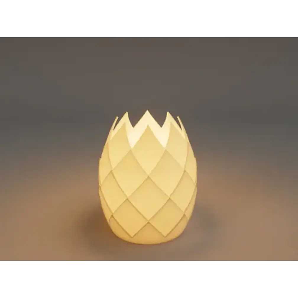 Portavelas Led De Pétalos 2