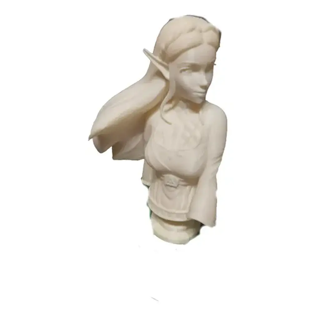 Figura 3d Busto Zelda Printpatro3d Para Colección 1