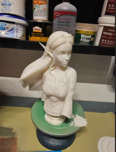 Figura 3d Busto Zelda Printpatro3d Para Colección - Foto 3