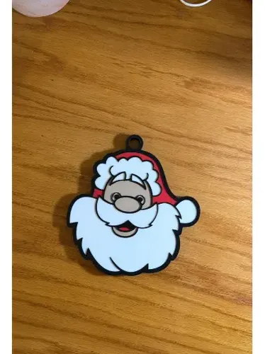 Adorno De Navidad Cara De Papá Noel - Foto 2
