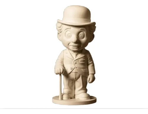 Figura Decoración De Charlie Chaplin
