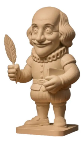 Figura Decoración De William Shakespeare