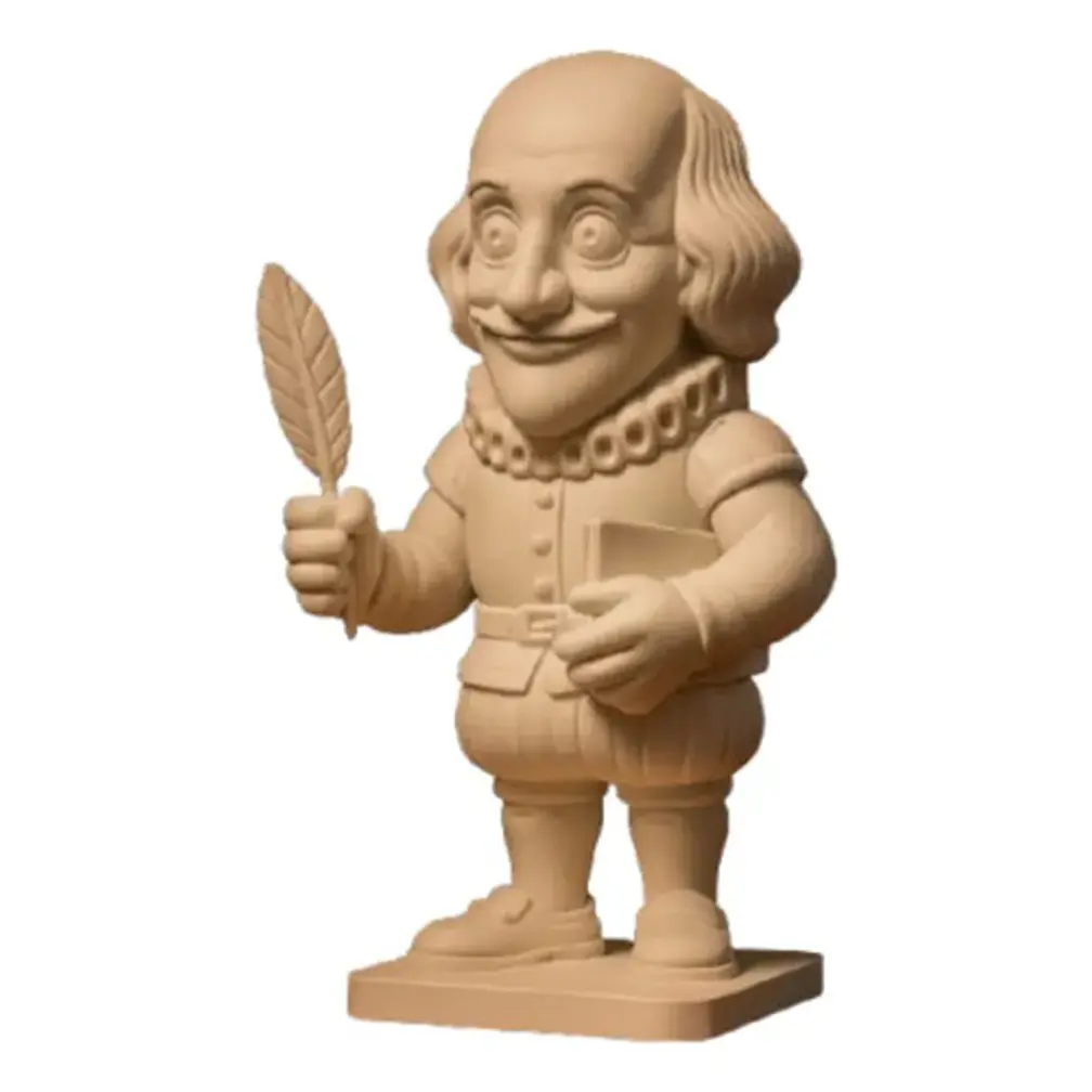 Figura Decoración De William Shakespeare 1