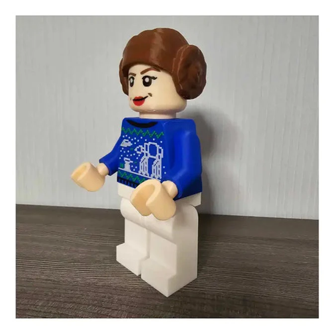 Princesa Leia Edición Navidad - Figura Navideña 3