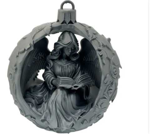 Adorno Para Árbol De Navidad- Ángel Lector