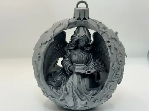 Adorno Para Árbol De Navidad- Ángel Lector - Foto 3