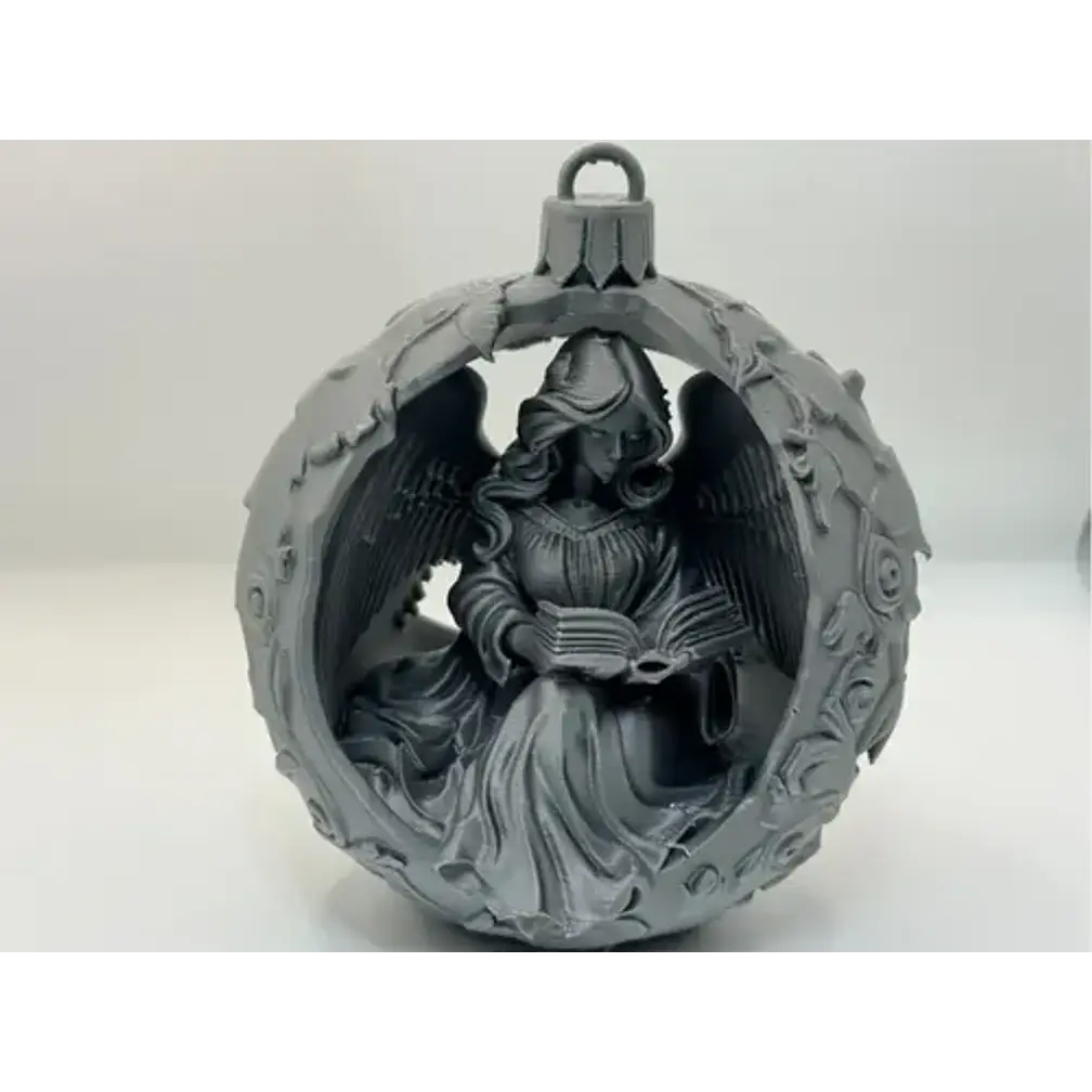 Adorno Para Árbol De Navidad- Ángel Lector 3