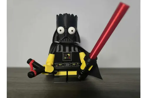 Darth Vader X Bart Simpson - Figura Decorativa