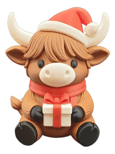 Figura Decorativa - Vaca De Las Tierras Altas