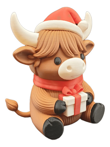Figura Decorativa - Vaca De Las Tierras Altas - Foto 4