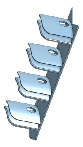 Soporte De Jockey Para La Pared (para 4 Jockey)