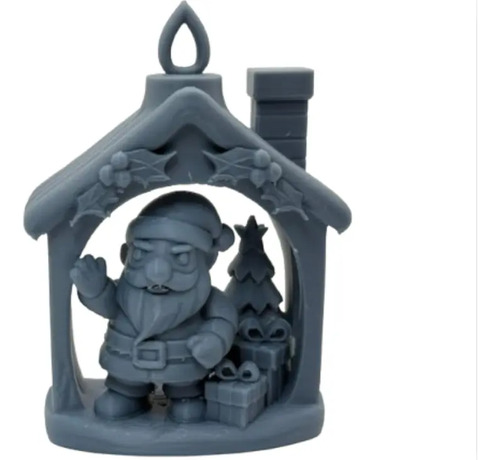 Adorno Para Árbol De Navidad- Casa De Papá Noel