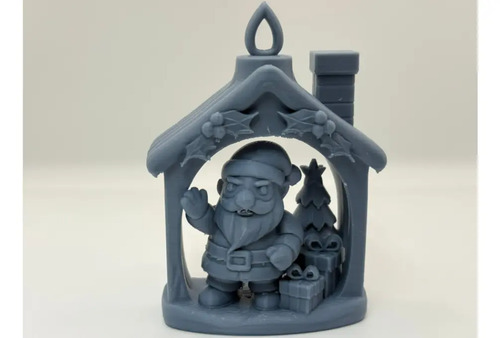 Adorno Para Árbol De Navidad- Casa De Papá Noel - Foto 2