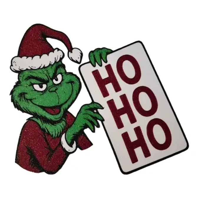 Decoración - Imgaen De Grinch Ho Ho Ho 3