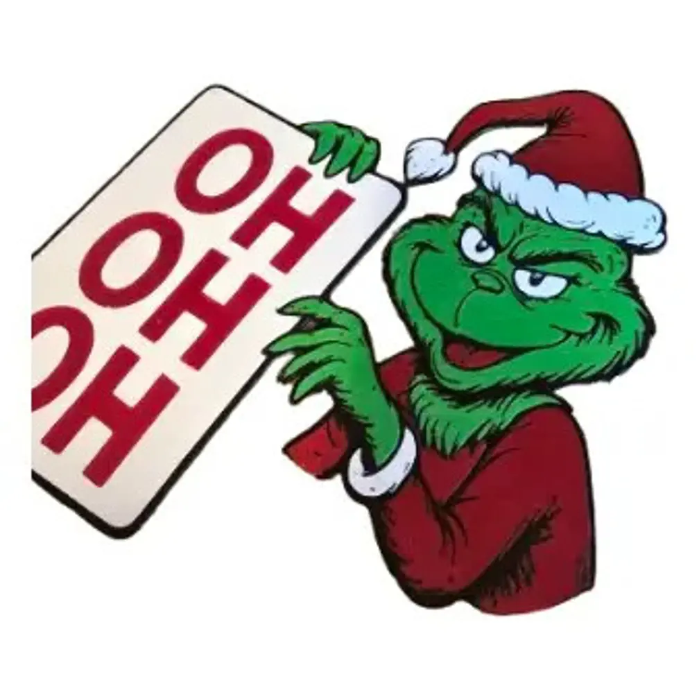 Decoración - Imgaen De Grinch Ho Ho Ho 4