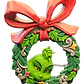 Adorno De Navidad - Corona Del Grinch - Miniatura 2