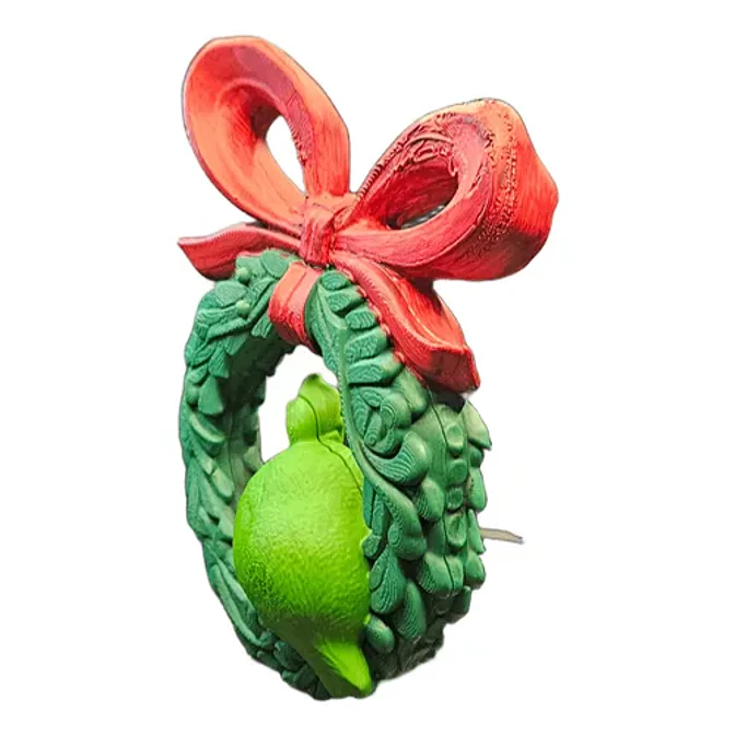 Adorno De Navidad - Corona Del Grinch 3