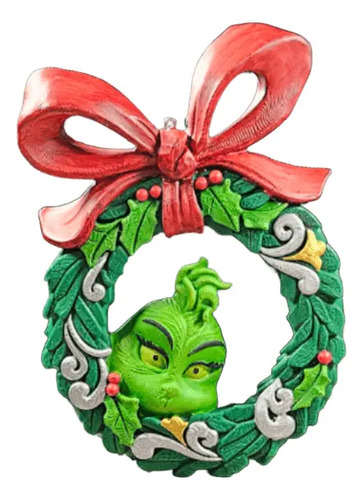 Adorno De Navidad - Corona Del Grinch - Foto 4