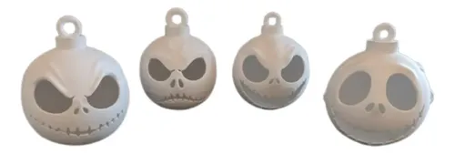Adorno Navidad - (pack 4) Jack Skellington