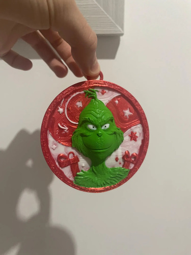 Bola Navidad - Grinch Relieve - Foto 3