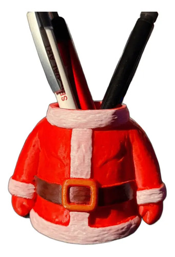 Portalápices - Forma De Viejito Pascuero - Foto 2