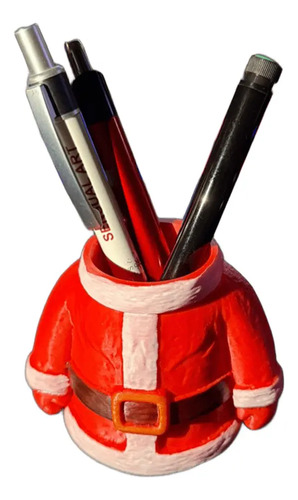 Portalápices - Forma De Viejito Pascuero - Foto 3