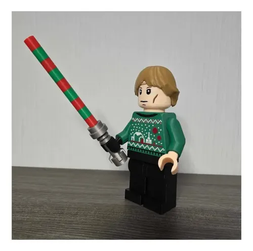Luke Skywalker Edición De Navidad - Figura Navideña - Foto 3