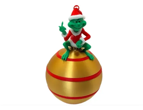 Adorno Para El Árbol De Navidad- Grinch Travieso