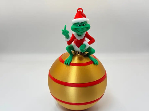 Adorno Para El Árbol De Navidad- Grinch Travieso - Foto 2