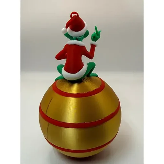 Adorno Para El Árbol De Navidad- Grinch Travieso 3