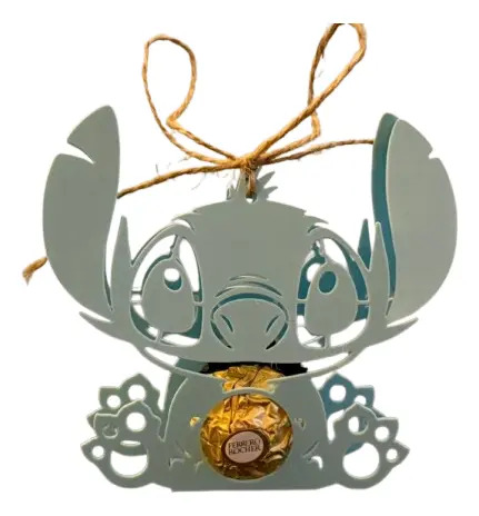 Regalo Navidad - Stitch (no Incluye Chocolate O Cuerda) - Foto 2