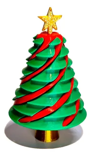 Adornos Navidad - Mini Árbol De Navidad Multicolor