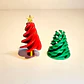 Adornos Navidad - Mini Árbol De Navidad Multicolor - Miniatura 2