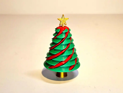 Adornos Navidad - Mini Árbol De Navidad Multicolor - Foto 3