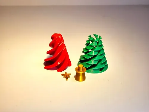 Adornos Navidad - Mini Árbol De Navidad Multicolor - Foto 4