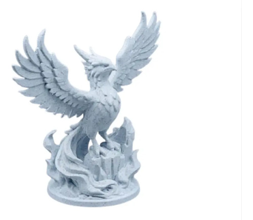 Figura Decoración- Mini Estatua De Fénix